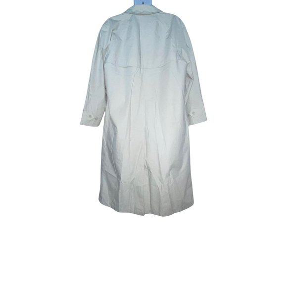 Vintage London Fog Towne Khaki Tan Single Layer Trench Coat Men's 38 Reg - Picture 6 of 9